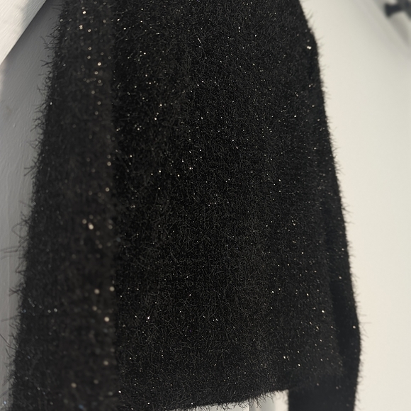 H&M Divided Sparkly Black Sweater XS - Picture 2 of 5